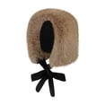 thumbnail image 2 of Msgweeeg Beanie for Men Men's Winter Hats Winter Outdoor Travel Cold Hat with Ear Protection Imitation Hairand Thick Lei Feng Hat with Ropeand Yarn for Hiking, 2 of 3