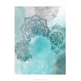 thumbnail image 2 of Popp, Grace 18x24 Gold Ornate Wood Framed with Double Matting Museum Art Print Titled - Ink Blot Mandala I, 2 of 4