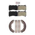thumbnail image 1 of Transit Auto Front Semi-Metallic Disc Brake Pads and Rear Drum Shoes Kit for Car Mitsubishi Lancer KNN-100020, 1 of 11
