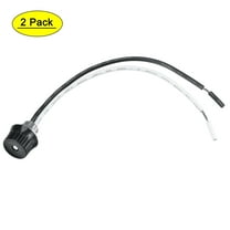 Uxcell 1.5A 250V 3A 125V Rotary Style On/Off Switch Black 2 Pack