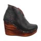 thumbnail image 2 of Botas cortas Mujer Cremallera lateral Cuñas Botas de mujer de tacón medio Wmkox8yii sa2858, 2 of 4