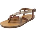 thumbnail image 1 of Blowfish Women's Granola-B Dyecut Mirage Snake Scotch / Amber Desert Rose Ankle-High Sandal - 10M, 1 of 3