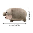 thumbnail image 2 of Peluche de hipopótamo Moo Deng | Juguetes de peluche Moo Deng, juguete Moo Deng, lindo hipopótamo pigmeo de peluche para fanáticos, decoración del hogar abrazable, almohadas de moda para la, 2 of 7