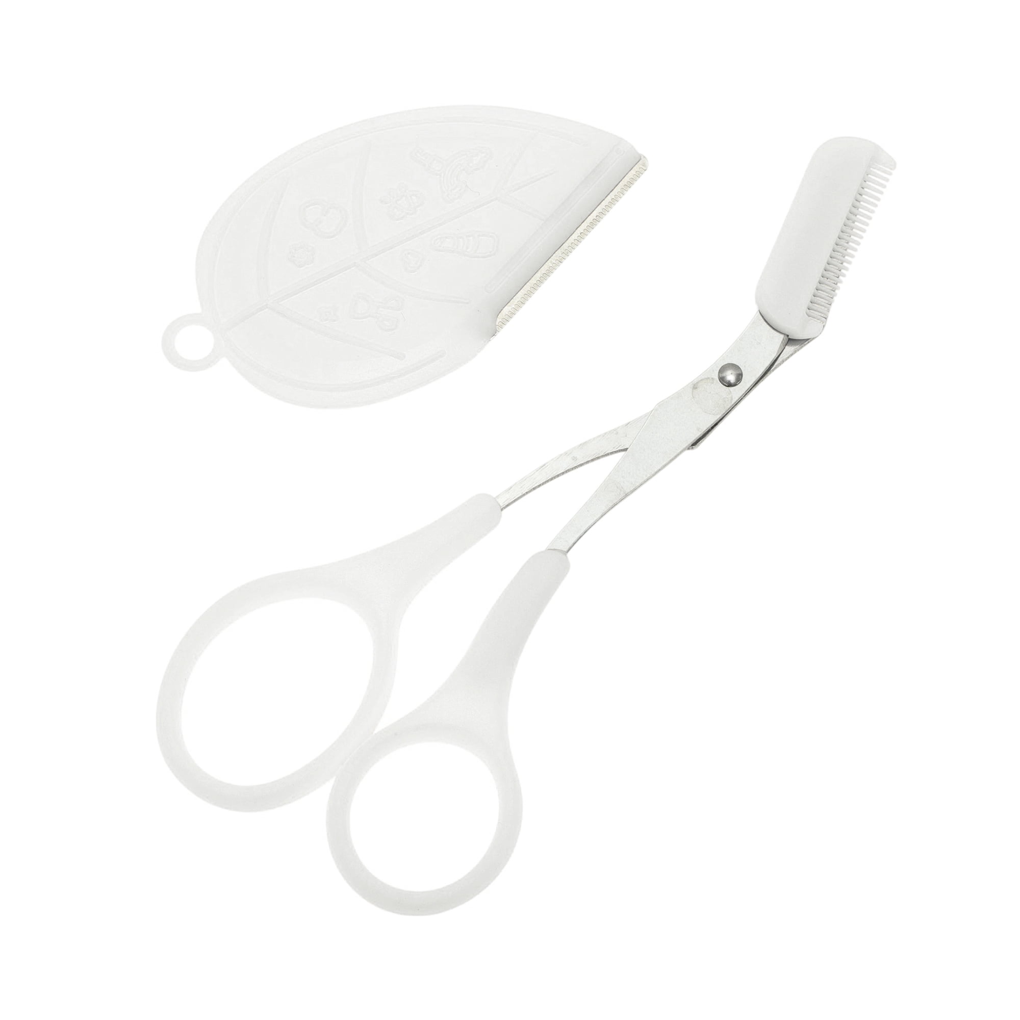 Unique Bargains Lightweight Multifunctional Eyebrow Scissor Kit for Easy Grooming