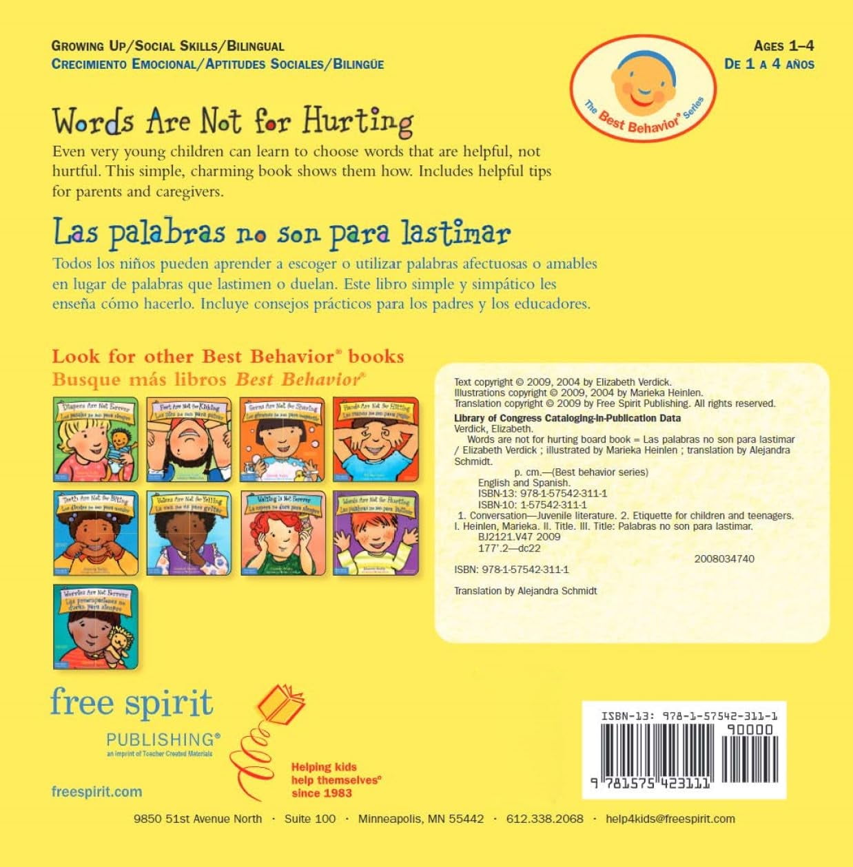Best Behavior(r) Best Behavior(r) Series Board Book Bilingual 9-Book Set, (Board Book)