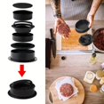 thumbnail image 4 of Shijinpojj ABS Hamburger Meat Press Maker Round Shape Non-Stick Stuffed Burger Patties Beef Grill Pie Press Mould Maker Kitchen Accessories, 4 of 7