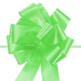 thumbnail image 1 of Unique Bargains 20pcs 5' Large Pull Bow Big Gift Wrapping Bows Ribbon Light Green for Wedding Car Baskets Presents Christmas Bow, 1 of 6