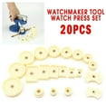 thumbnail image 6 of 20Pcs Watchmaker Tool Watch Press Set Back Case Closer Crystal Glass Repair Dies, 6 of 6