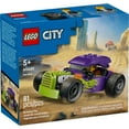 thumbnail image 2 of LEGO City Hot Rod Race Car Building Toy for Kids - Pretend Play Set for Boys & Girls, Ages 5+ - Toy Car W/Racecar Driver Minfigure - Gift Idea for Birthdays - 60485, 2 of 7