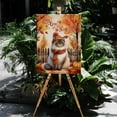 thumbnail image 4 of Happy Thanksgiving Ragdoll Give Thanks Fall Beanie Scarf Welcome Vertical Matte Canvas Poster Cat Lover Kitten Owner Gifts Idea Wall Art Home Decor - 00020, 4 of 5