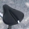 thumbnail image 1 of Funda de sillín de bicicleta para hombre y mujer, suave y acolchada, ideal para ciclismo en interiores exteriores, ejercicio, bicicletas de carretera., 1 of 8
