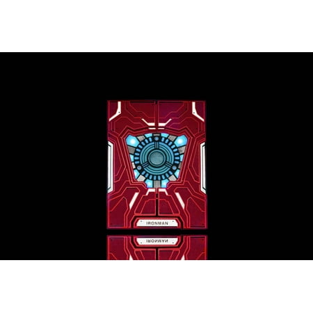 IRON MAN MK33 Silver Centurian Playing Cards by Card Mafia