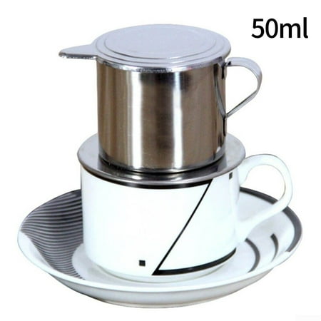 

Vietnamese Stainless Steel Coffee Filter Cup Vietnamese Coffee Drip Pot