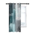 Bronze Color Block Curtains 36 inches Long for Living Room Bedroom ...