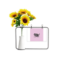 thumbnail image 1 of US Map Outline Bar Code Art Deco Fashion Artificial Sunflower Vases Bottle Blessing Card, 1 of 3