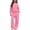 #A02-Pink, variant on Abcomgle Girls Two Piece Sets Size 7-8 Athletic Oversized Long Sleeve Girls Hoodie and Wide Leg Sweatpants Hooded Kids Tracksuit Girls