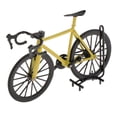 thumbnail image 2 of Mini bicicleta de juguete de aleación fundida a presión, bicicleta de dedo, bicicleta de carreras 1:14 Amarillo, 2 of 8