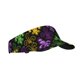 thumbnail image 1 of Fotbe Mardi Gras1 Visera Deportiva con Diseño, Gorra Abierta Ajustable de Algodón para Mujer y Hombre, 1 of 7