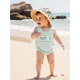thumbnail image 5 of BemeyourBBs Newborn Baby Boy Mothers Day Outfit Summer Bubble Romper Overalls Mama's Boy Letter Embroidery Plaid Print Sleeveless Round Neck Jumpsuit Playsuit Bodysuit, 5 of 9