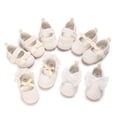 thumbnail image 5 of Yoyauz Baby Girl Mary Jane Shoes Anti Slip Rubber Sole Ballet Slippers Princess Dress Wedding Shoes Newborn Kids Shoes Toddler Shoes（0-12 Month）, 5 of 5