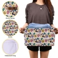 thumbnail image 3 of Yayeee Canvas Storage Basket with Handles for Shelves Fabric Bins Closet Organizer, Cute Cartoon Pattern, 3 of 8