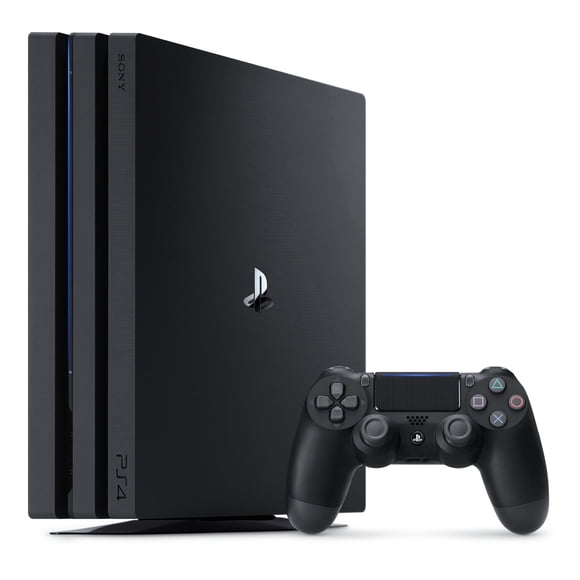 Sony PlayStation 4 Pro Console – Remis à Neuf avec Accessoires, 1 To HDD, Noir de Jais