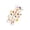A003- Saffron (Lollipop), variant on Cat Spay Recovery Suit, Printed Cat Body Suit Post Surgery, Recovery Suit for Cats, Surgical Recovery Suit for Female and Male Cats, Pink Fox Pattern, Single Pack