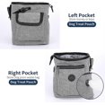 thumbnail image 4 of Dog Treat Bag, Puppy Treat Bag, Pet Training Bag, Treats 4 Ways To Wear Tote Bag To Carry Kibble Treats, 4 of 5