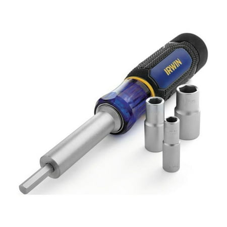 UPC: 0042526944024 | IRWIN Tools Nut Driver with 6-in-1 Tool  MM (1948777)