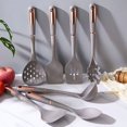 7pcs Silicone Kitchen Utensil Set Kitchen Cooking Tools Including Spoon