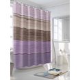 thumbnail image 3 of Fsddascl Purple Brown Shower Curtain Set - Long 72" x 84" Washable Bathtub Curtain with 12 Hooks, Farmhouse Country Vintage Wooden Plank Waterproof Fabric Stall Shower Curtains for Bathroom/Bathtub, 3 of 6