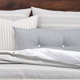 thumbnail image 4 of SIScovers  Luxury Cottage Pewter Cotton-blend Farmhouse Down Alt Duvet Set California King 6 Piece, 4 of 4