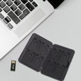 thumbnail image 1 of Milisten Memory Card Storage Case with 8 Slots Waterproof Organizer for Cards, 1 of 7