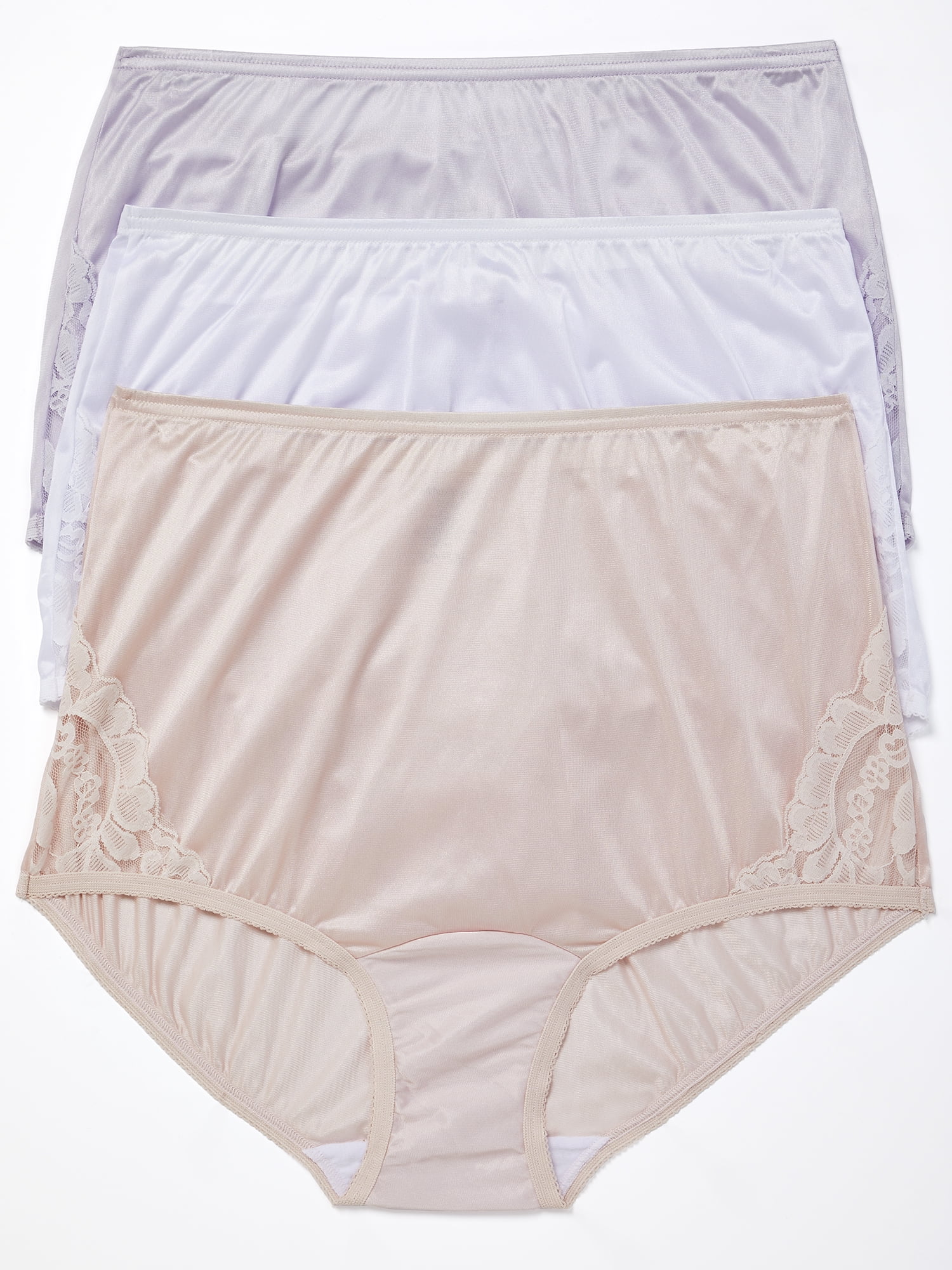 Vanity Fair Womens Lace Nouveau Brief 3Pack Style13011