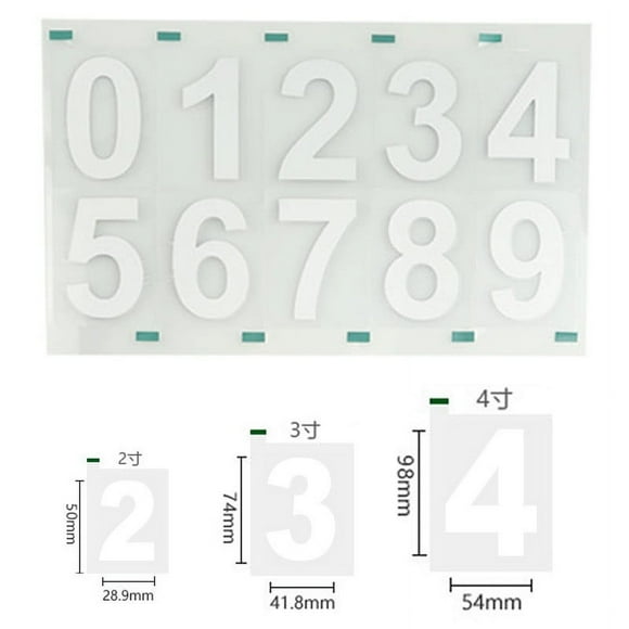 3-Piece Sticker License Plates, Reflective Invisible Sticker, Vanish Plates, License Sticker Set, For Car, SUV, Truck, Car Decals, License Plate Decals, Car Customization, Auto Accessories, Akmoler