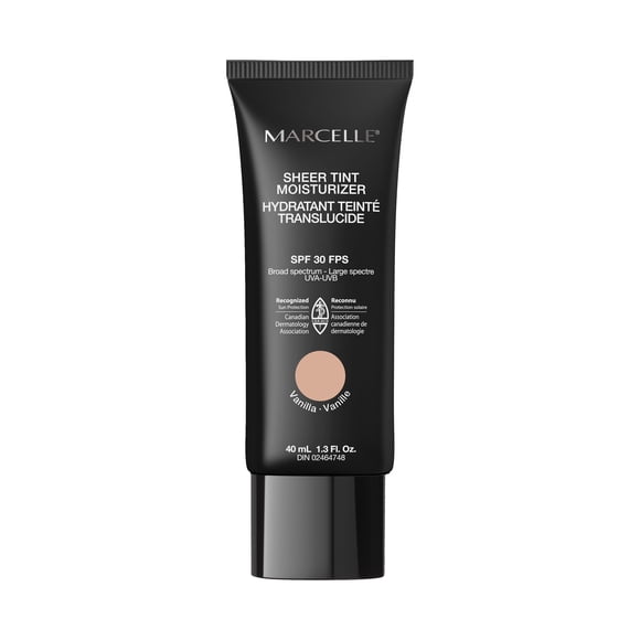 Marcelle Hydratant teinté translucide FPS 30, 40 ml