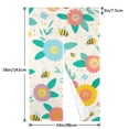 thumbnail image 3 of XMXY Japanese Doorway Curtain Noren, Spring Hand Drawn Floral Door Closet Curtain Panel, Room Dividers Privacy Tapestry, 34 x 56 Inches, 3 of 7