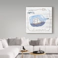 thumbnail image 3 of Trademark Fine Art 'Ship in a Bottle Discover Shiplap' Canvas Art by Sara Zieve Miller, 3 of 3