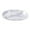 WhiteD, variant on Tableware Heat Imitation Porcelain Compartment Food Trays for School And Unit Canteens Commercial Grade,S,White