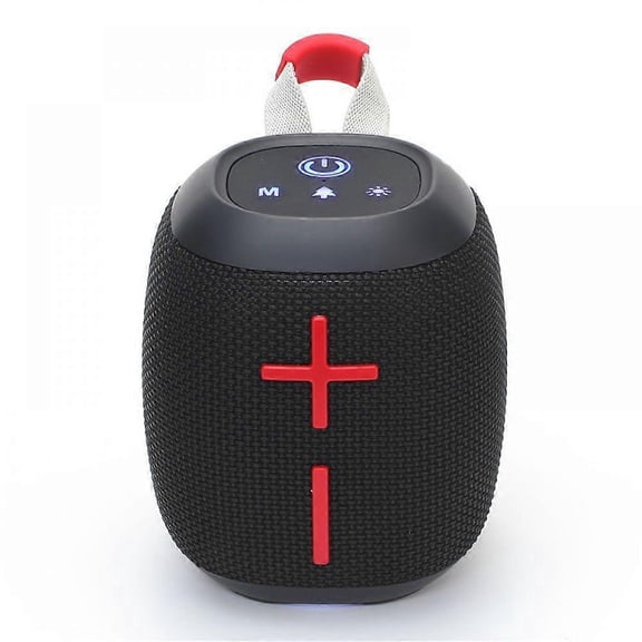 Bluetooth Speaker with Outdoor Dual EQ Audio Mode, Waterproof, Small-sized Speaker Black