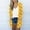 Yellow, variant on Babysbule Fall Jackets for Women Women's Women's Fashion Long Sleeve Stripe Printed Cardigan Casual Coat Tops/jacket Women's Tops Blouse