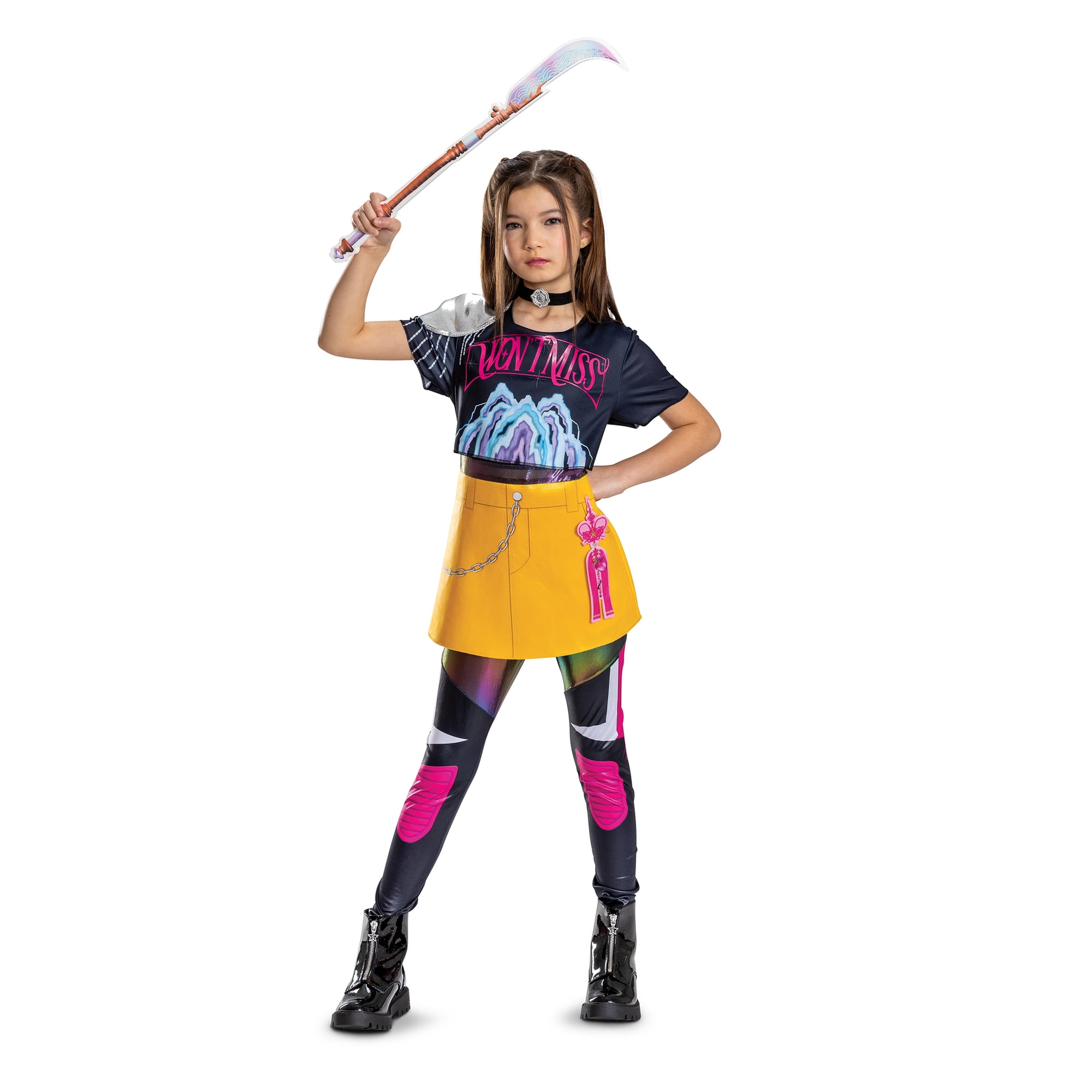 Netflix K-Pop Demon Hunters Mira Halloween Costume for Children, Girls Size S (6/6X), by Disguise