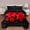 Red&Black, variant on MERRY HOME 2 Ply Printed Soft Plush Fleece Blanket, Silky King Size Bed Blanket, 10 lb, Heavy Thick Warm Blanket, Korean Style