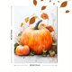 thumbnail image 3 of Qisvanset Framed Canvas Wall Art 12x16 Inch Watercolor Pumpkin Fall Thanksgiving Home Wall Decor, 3 of 5