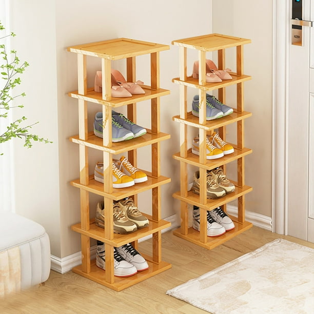 Etagere Chaussure, éTagèRe à Chaussures à 6 éTages,éTagèRe à Chaussures Peu  Encombrante,éTagèRe à Chaussures éTroite,éTagèRe à Chaussures pour