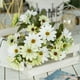 thumbnail image 3 of Decoración floral de la habitación del otoño de la flor de la cabeza grande del paño artificial del girasol falso de 9 ramas Sweethay HA7887-00B, 3 of 6