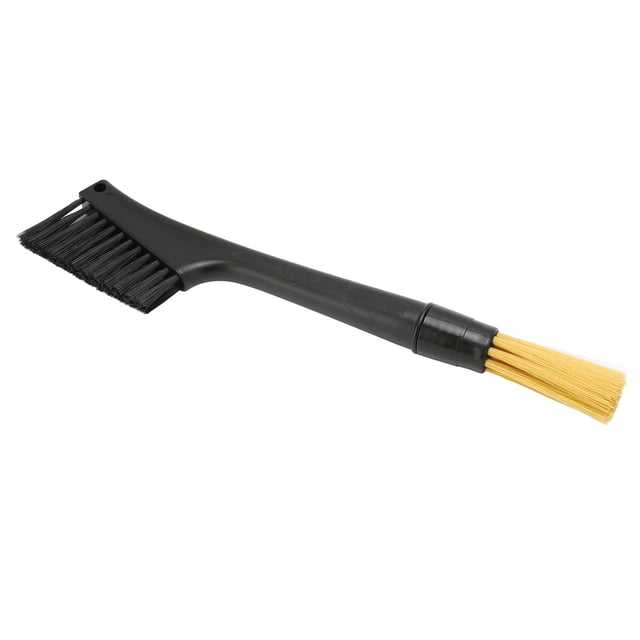 Brosse à Café, Douce Allongée aux Deux Extrémités Conception Poignée Ronde Amovible Bas Suspendu Trou Grinder Brosse pour Café pour Restaurant pour la Maison