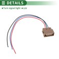 thumbnail image 4 of Conjunto de arnés de cableado de faros Unique Bargains No.55079378AF para Jeep Grand Cherokee 2011-2021, lámpara de señales de giro, arnés de cable de 6 terminales, 30 cm, 1 conjunto, 4 of 7