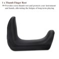 thumbnail image 1 of Clarinet Thumb Rest, Comfortable 1.45-1.75cm Rubber Thumb Finger Rest Cushion For Oboe Clarinet Instruments, 1 of 8