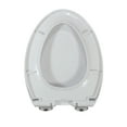 thumbnail image 3 of WinZo ES001 Elongated Plastic Toilet Seat Soft Close in White with Top Mount Bolts,Easy Install, 3 of 6